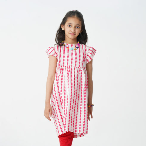 Pink Hearts Dress